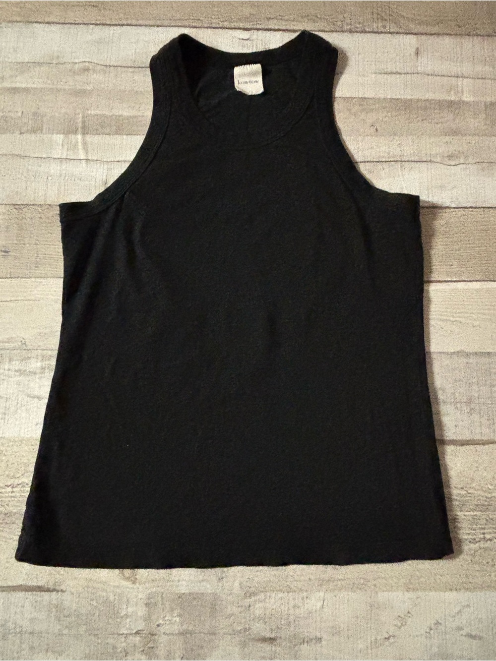 Everyday Black Ribbed Tank - Sleeveless Women's Top